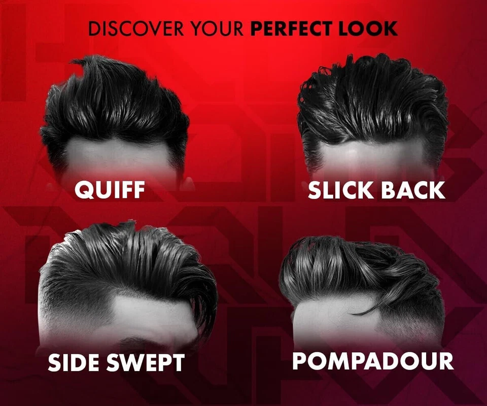 Urbangabru Hair Comb Aqua Wax (260ml) Strong Hold Wet look 2-in-1 Men Hair Style - Image 1 of 4