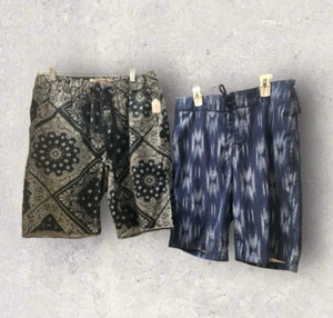 Arizona,Men’s, Two Shorts  $14 Each,Blue,Gray,Sz 32,Geometric pattern, Pockets.! - Picture 1 of 10