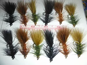 Assortimento Woolly Bugger testa di perline e flash taglia 6 (12 ct) - Foto 1 di 5