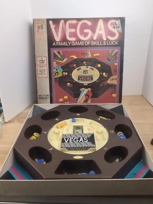 Vintage 1973 Milton Bradley Vegas Family Game Of Skill & Luck - Image 1 of 4