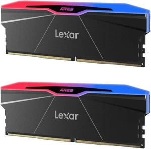 Lexar ARES Gen2 RGB DDR5 RAM 32GB Kit (2x16GB) 6000MHz CL26, 288-Pin UDIMM Deskt - Picture 1 of 1