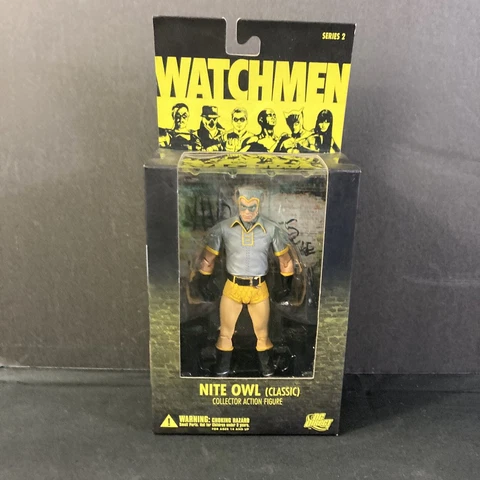 NITE OWL (CLASSIC) WATCHMEN DC DIRECT ACTION FIGURE NEW IN BOX Cover
