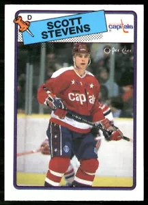 1988-89 O-Pee-Chee Ice Hockey Scott Stevens #60 - Picture 1 of 2