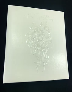NUEVO DE COLECCIÓN TAP Taprell Loomis Gemini EMB WHT 45-2H Álbum de Boda 9" X 8" X 3" EE. UU. - Imagen 1 de 12
