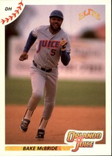 1990 (BB) Elite Senior League #58 Bake McBride