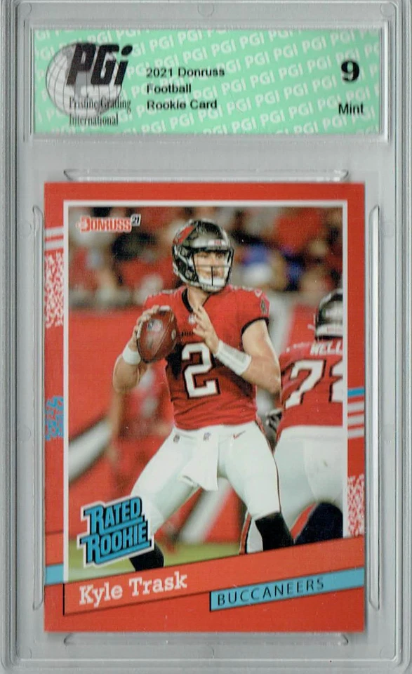 PGI 9 Kyle Trask 2021 Panini Instant #BW20 1/2231 Rated Rookie Card - Image 1 of 1