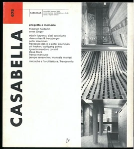 Architettura  Casabella  n. 675 febbraio 2000 Direttore Dal Co - Picture 1 of 1