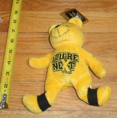 1999 WCW NWO Racing Champions Bill Goldberg Beanie Baby Bear WWF WWE Series 2 - Image 1 of 2