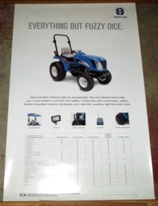 Póster New Holland Boomer Tractores y Accesorios TC21DA 23"x36" ¡NH ORIGINAL! - Imagen 1 de 3