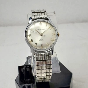 VINTAGE 1960's CARAVELLE BY BULOVA JAPAN MECHANICAL HANDWIND MEN'S WATCH WORKING - Picture 1 of 10