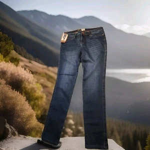 Weatherproof Vintage Women's Sz 4 Slim Straight Fit Cozy Stretch Jeans New - Picture 1 of 12