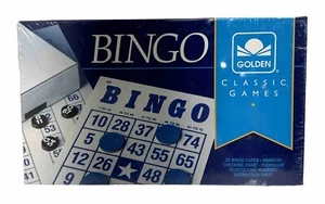 Vintage 1993 Bingo Golden Classic Games Golden New Sealed Family Game - Picture 1 of 3