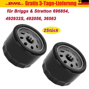 2X Ölfilter kurz Briggs & Stratton Motor 492932 492932S 4154 696854 492056 DEU - Bild 1 von 21