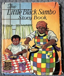The Little Black Sambo Story Book Bannermen Ver Beck 1935 Illustrated Children's - Imagen 1 de 8
