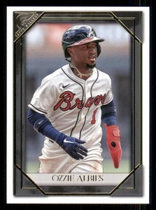 2021 Topps Gallery #99 Ozzie Albies - Picture 1 of 2