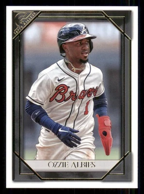 2021 Topps Gallery #99 Ozzie Albies - Image 1 of 2