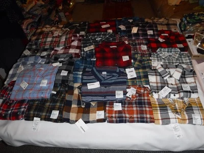 Long Sleeve Men's Flannel Shirts ,XXL,XL,L,M,S, Sonoma ,Multi Color Plaid  NWT - Image 1 of 4