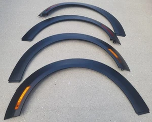 07-13 MINI COOPER R55 R56 R57 FRONT FENDER FLARE WHEEL ARCH TRIM COVER SET OEM - Bild 1 von 9