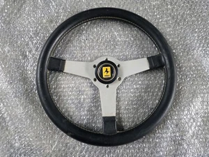 VINTAGE TAGET CAVALINO FERRARI STEERING WHEEL BENZ SL BMW VOLK AE86 KE70 volk - Picture 1 of 19