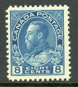 Canada 1925 KGV Admiral 10¢ Blue Scott #115 MNH V12 - Picture 1 of 7