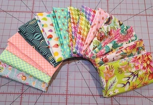 Tula Pink  Untamed  Lunar & Moon Quilting Cotton End of Bolt Remnant Bag 5', 28" - Picture 1 of 13