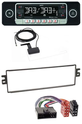 Dietz DAB Bluetooth USB MP3 Autoradio für Kia Rio Clarus Carens bis 2002 - Bild 1 von 4