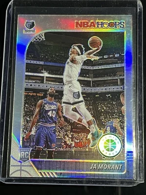 Ja Morant 2019-20 NBA Hoops Premium Stock #259 Silver Holo Prizm (RC) ¡Grizzlies! Foto 1 de 2