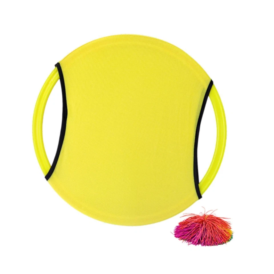 Trampoline Paddle Ball Set Toss and Catch Game Birthday Gift Parent Child Kids - Image 1 of 1