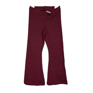 Old Navy Flare Legging Full Length Maroon Girls Size 5 - Picture 1 of 3