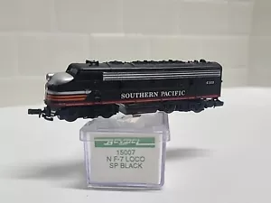 Bev-Bel N Scale 15007 F7 Diesel Loco Southern Pacific SP 6160 Black Widow Asis - Picture 1 of 11