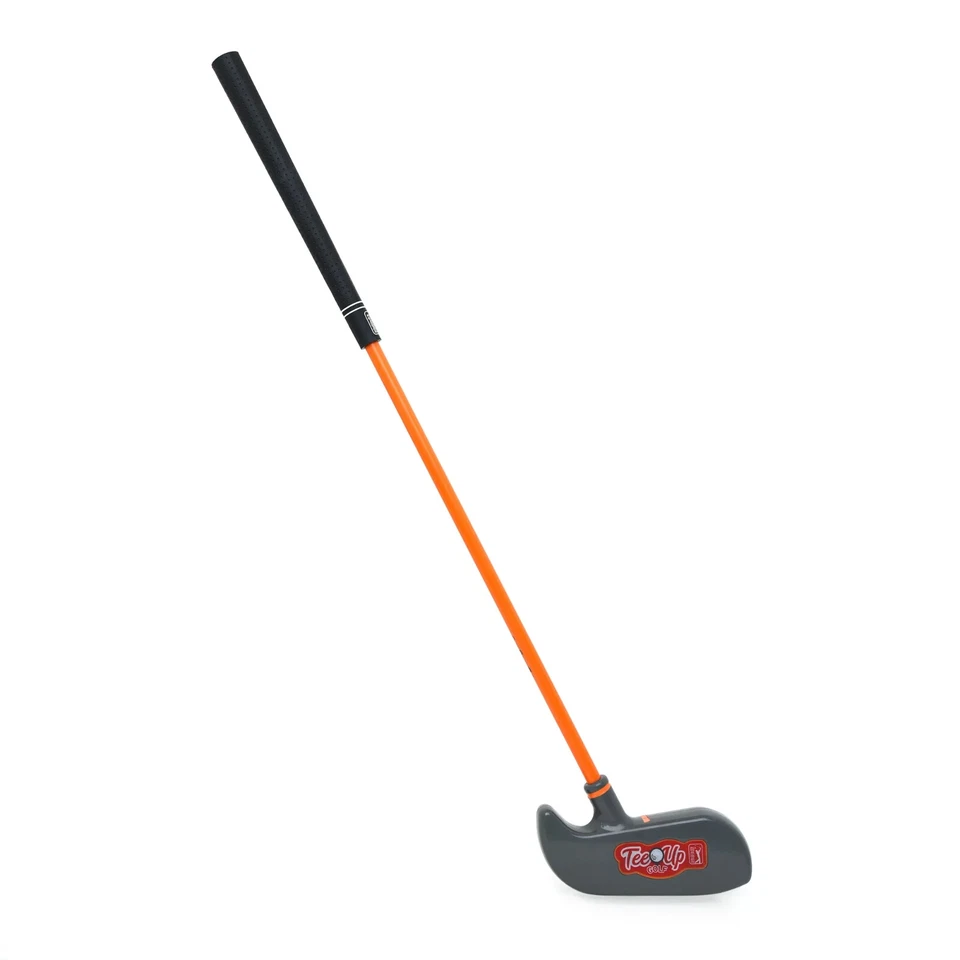 PGA Tour Tee-Up 28" Orange Putter Right-Handed Golf Club 6-11 Yrs Up to 55" Tall - Image 1 of 4