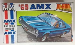 Jo-Han 1:25 '69 AMX Model Car Kit #C-4369 Factory Sealed - Picture 1 of 8