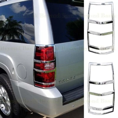 Chevy Tahoe Suburban 2007-2011 2012 2013 2014 cromo luz trasera bisel embellecedor cubiertas Foto 1 de 4