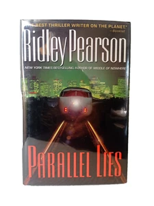 Parallel Lies by Ridley Pearson Signed 1st Edition thriller bestseller - Bild 1 von 3