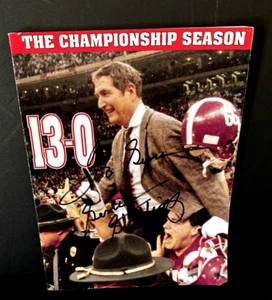 Gene Stallings Signed Alabama 1992 National Championship Magazine - No COA - Picture 1 of 5