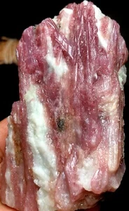 288g 1PCS Natural Red tourmaline Quartz Crystal cluster mineral specimen p850 - Picture 1 of 8