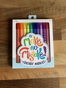 Ooly Make No Mistake 12 Erasable Markers - Picture 1 of 3
