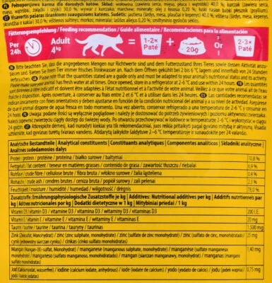 4032254750079 JOSERA Pate Hühnereintopf mit Rindfleisch - Nassfutter für Katzen  - Bild 1 von 2