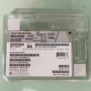Unidad de estado sólido 2TB SSD P4510 Intel NVME U.2 2.5" SSDPE2KX020T8P1 DSFW:HPK3 - Imagen 1 de 2