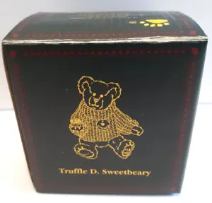 Boyds Bear figurine Truffle Sweetbeary So Much Chocolate So Little ...New sealed - Picture 1 of 2
