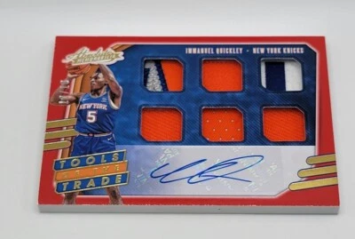 2020-21 Absolute Memorabilia Basketball Immanuel Quickley Tools Of The Trade /10 - Image 1 of 2