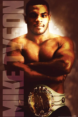 MIKE TYSON HEAVYWEIGHT CHAMP 24x36 POSTER BOXER WALL DECOR ART FIGHTER ICONIC!! Cover