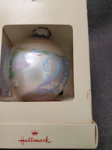 Hallmark Keepsake Glasornament 25. Weihnachten zusammen 1978 IOB - Bild 1 von 7