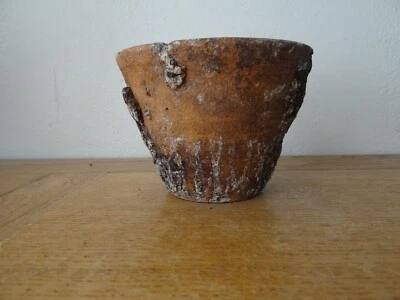 Beau Pot Ancien à Résine Landais Résinier Terre Cuite 21 - Photo 1/4