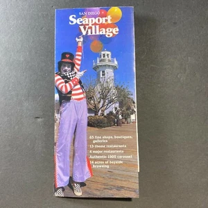 Vintage Brochure for Seaport Village San Diego California Early 90's  - Picture 1 of 5