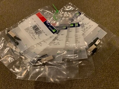 QTY 6 49990-MSC LEVITON FastCure SC Fiber Optic Connectors (Beige) OM1/2 MM-NEW - Image 1 of 4