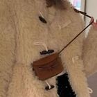 PU-Leder Bowknot Umhngetasche Mini Quadratische Handtasche  Frauen weiblich
