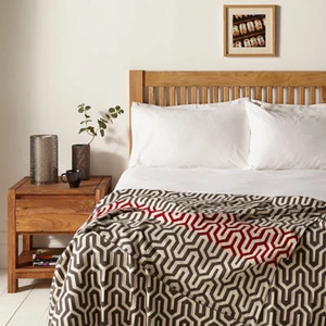 John Lewis Fusion Tia Throw 100% Cotton Size 150cm x 200cm - Picture 1 of 6