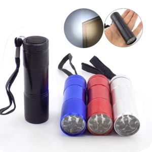 Mini small LED Flashlight white Flash Torch lamp Light AAA battery High power - Picture 1 of 12