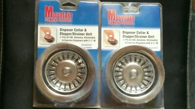 Mountain Plumbing CMT 200 PS Disposer Collar Stopper Strainer Unit steel 3 3/8ID - Image 1 of 4